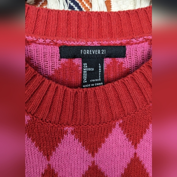 Pink Checkered Top - Picture 2 of 3